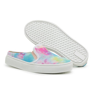 Tênis Mule Feminino Moderno Linha Premium Estampa Tie Dye