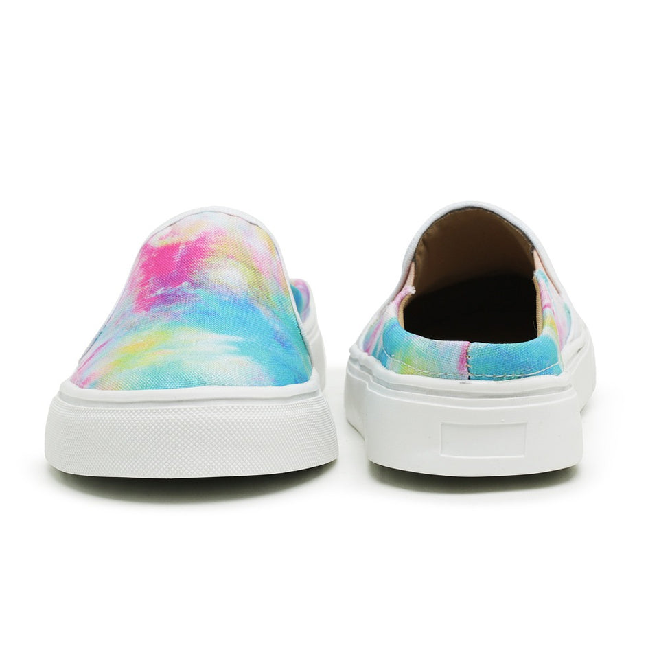 Tênis Mule Feminino Moderno Linha Premium Estampa Tie Dye